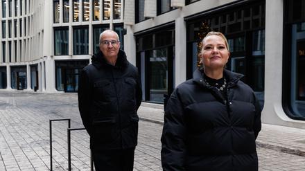 Setzen sich für Inklusion bei Pfizer ein: Schwerbehindertenvertreter Tillmann Henssler und Betriebsrätin Sandra Maria Neumann.