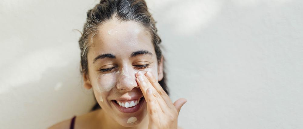 Sonnencreme schützt vor UV-Strahlen.