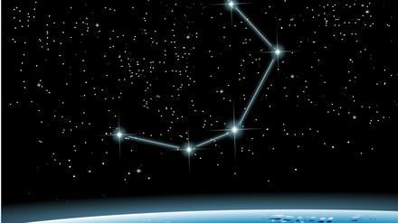 Das Sternbild „Nördliche Krone“.