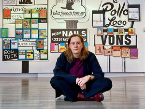 Anna Haifisch im Museum für Kunst und Gewerbe in Hamburg.