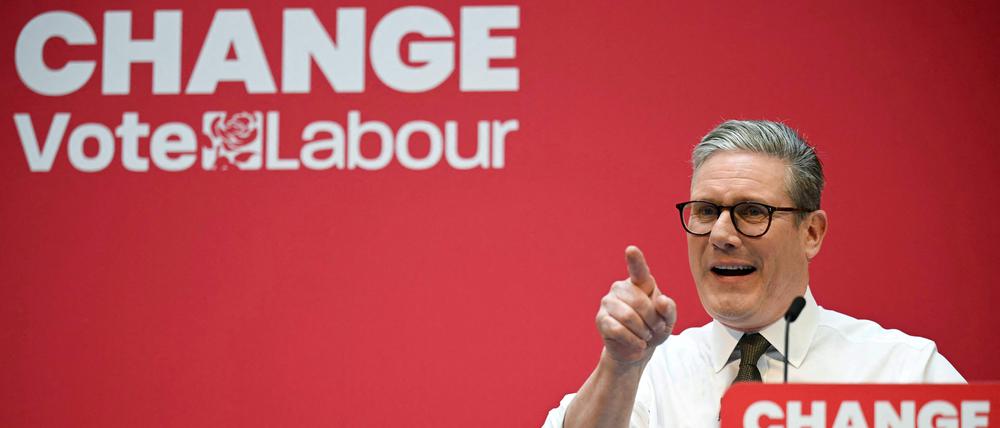 Der Chef der Labour-Partei Keir Starmer verspricht vor der Wahl am 4. Juli vor allem eins: den Wechsel.