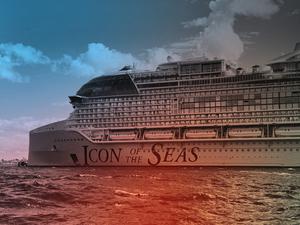 Die „Icon of the Seas“, zurzeit das größte Kreuzfahrt-Schiff der Welt.
