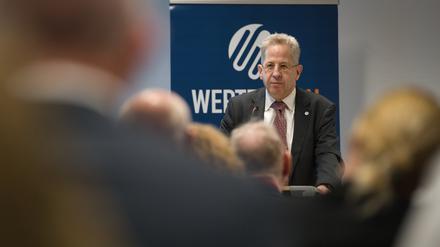 Hans-Georg Maaßen, Bundesvorsitzender der Werteunion, leitete früher das Bundesamt für Verfassungsschutz.