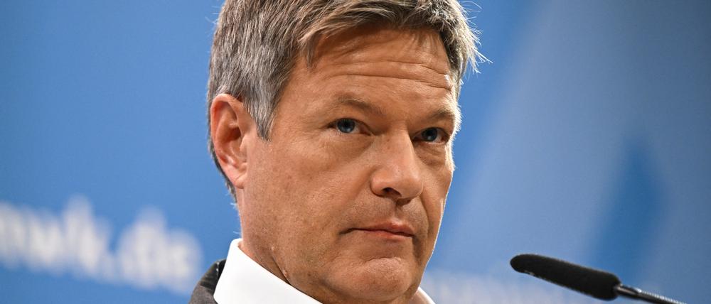 Wirtschaftsminister Robert Habeck.