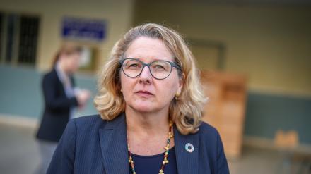 Svenja Schulze (SPD), Bundesministerin für wirtschaftliche Zusammenarbeit und Entwicklung. (Archivbild)