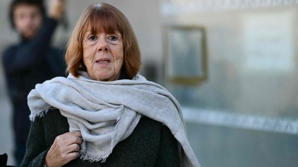 Gisele Pelicot im Gerichtsgebäude von Avignon