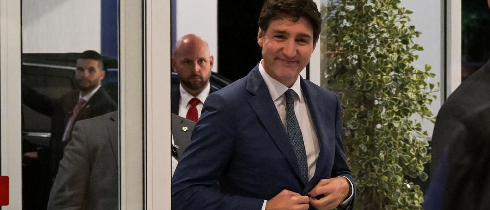 Kanadas Premier Justin Trudeau besuchte Donald Trump.