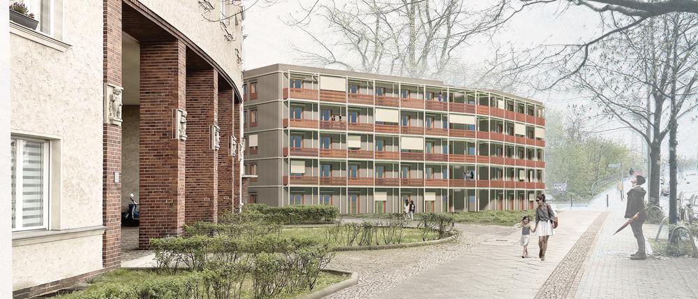 2027 soll das Wohnprojekt in Baumschulenweg fertig sein, in das Genossenschaftsmitlieder einziehen dürfen.