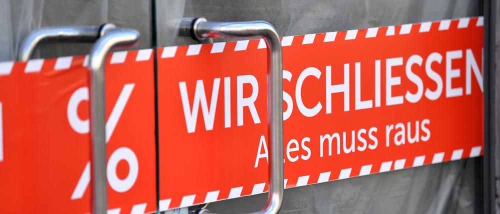 Die Zahl der Firmenpleiten in Deutschland ist auch Anfang 2025 hoch.