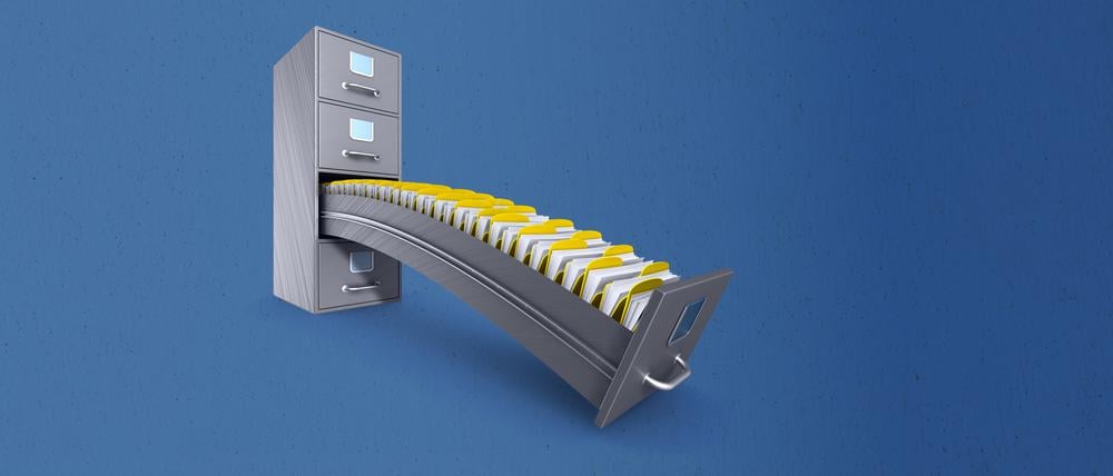 Aktenschränke gehören weiterhin zu den wichtigsten Einrichtungsgegenständen in deutschen Behörden.