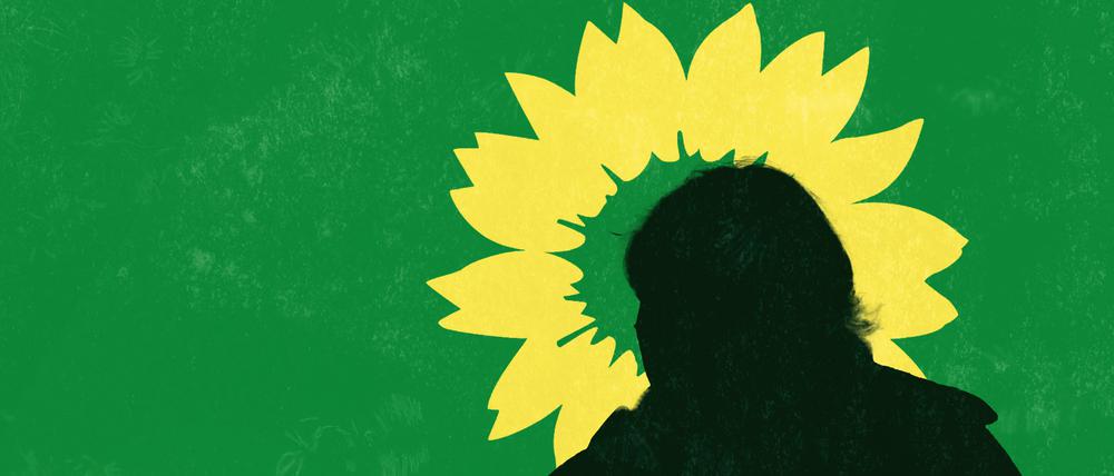 Shirin Kreße beim Bundesparteitag der Grünen in Karlsruhe im November 2023.