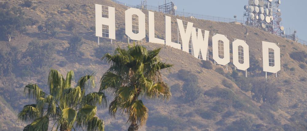 Das Hollywood-Zeichen in Los Angeles.