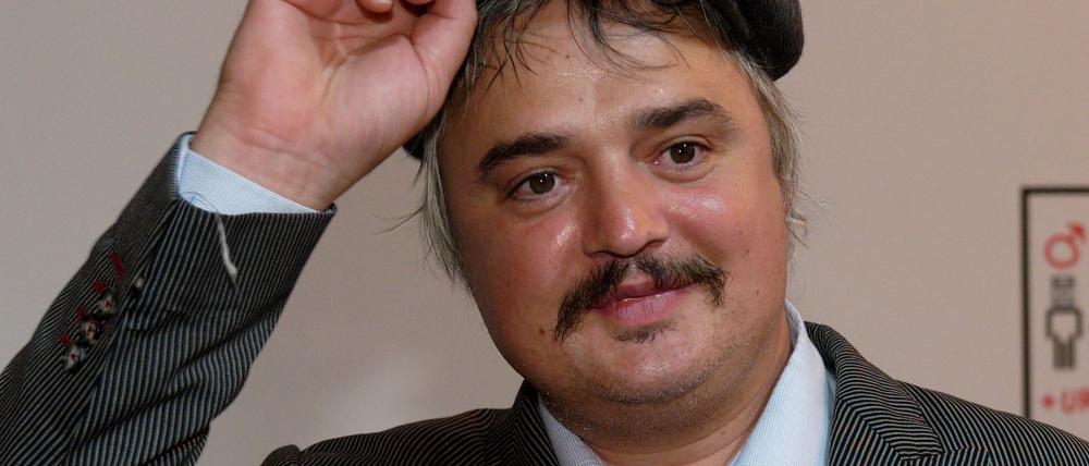 Der britische Musiker Pete Doherty zeigt seine Kunstwerke in Berlin. (Archivbild)