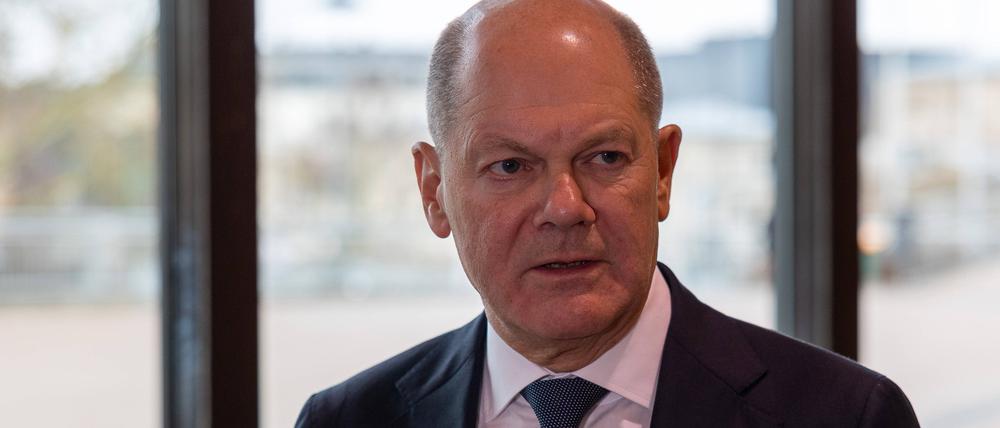 Statement von Olaf Scholz zum Anschlag in München.