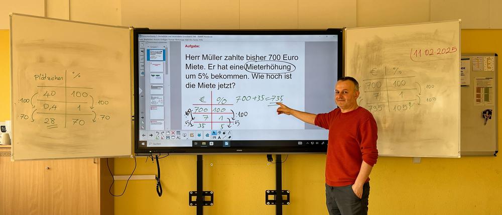 Seit Ende Januar ist Hakan Tankaz als reguläre Lehrkraft an der Gesamtschule Immanuel Kant in Falkensee eingestellt.