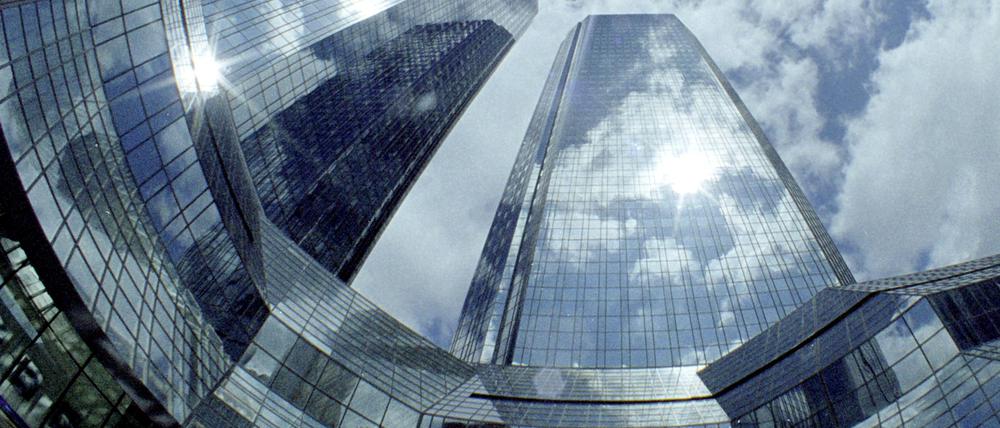 Die Zentrale der Deutschen Bank in Frankfurt am Main.