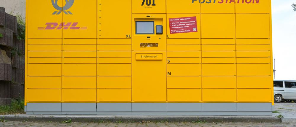 Eine Poststation in Osterwedding in Sachsen-Anhalt - solche Automaten gelten mancherorts in Deutschland künftig als Postfilialen. (Archivbild)