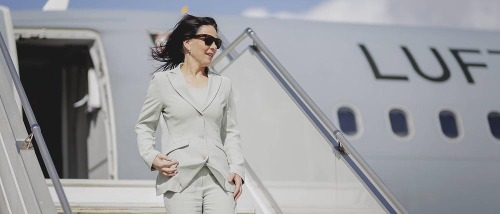 Inmitten des Wirbels um ihre künftige Aufgabe ist Annalena Baerbock am Mittwoch in der libanesischen Hauptstadt Beirut eingetroffen.