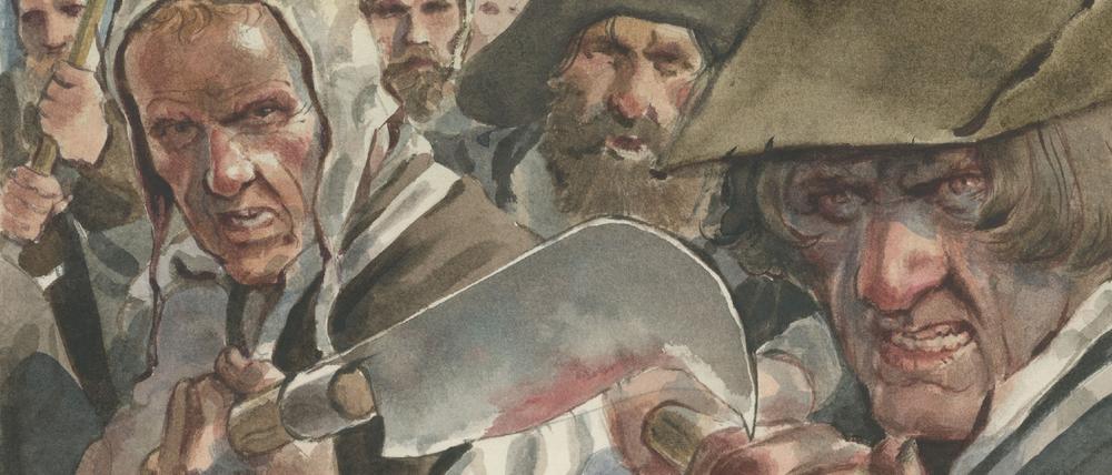 Das Titelbild der Graphic Novel „1525: Der Aufstand“ von Giulio Camagni.