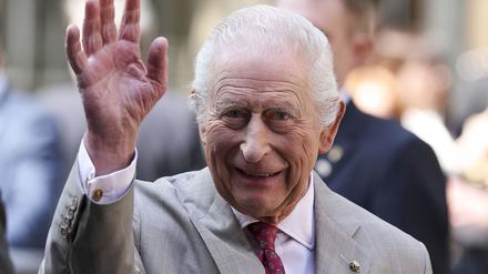 In Italien gab es für Charles ein Glas Nutella - mit seinem Namen in Gold.