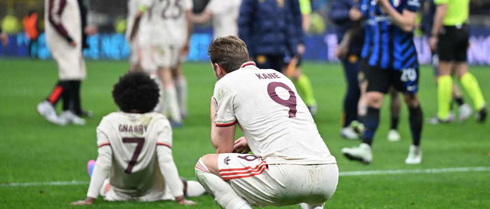 Die Bayern sind in der Champions League ausgeschieden.