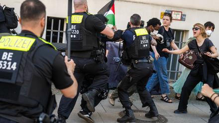 Propalästinensische Proteste an Berliner Hochschulen sind längst kein Einzelfall mehr. (Archivbild)