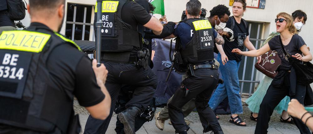 Propalästinensische Proteste an Berliner Hochschulen sind längst kein Einzelfall mehr. (Archivbild)