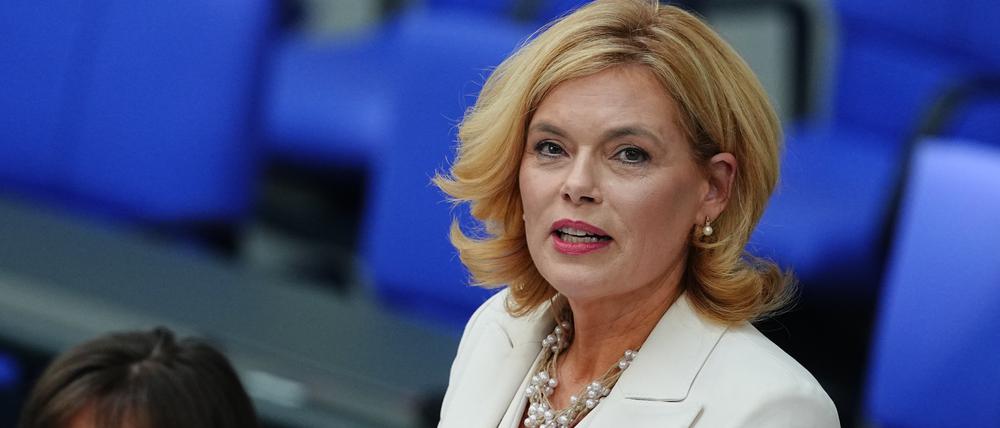 Die Bundestagspräsidentin: Julia Klöckner (CDU).