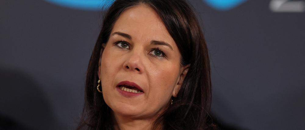 Außenministerin Annalena Baerbock.