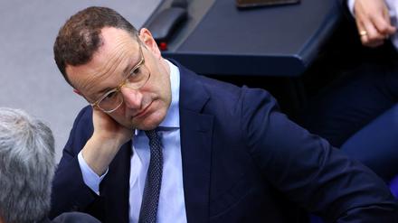 Spahn am 27. Juni im Plenarsaal des Bundestags.