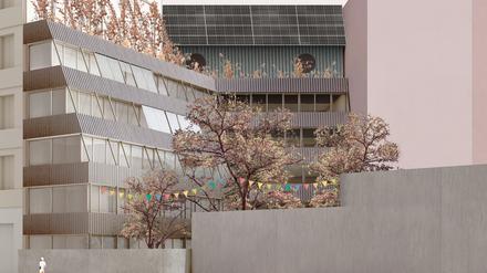 So soll das Gebäude in der Skalitzer Straße aussehen.