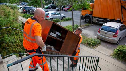STEP-Räumungsteam in Aktion