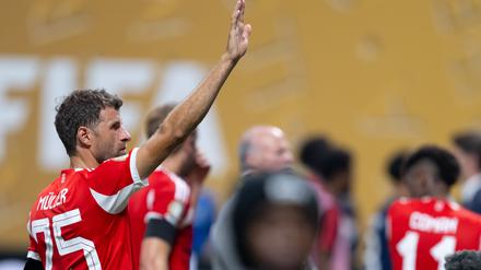 Thomas Müller hatte seinen letzten Auftritt im Bayern-Trikot.