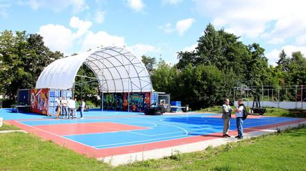 Die Anlage von SpOrt 365 im Kombibad Gropiusstadt.