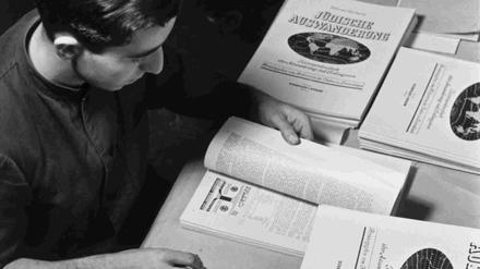 Die Korrespondenzblätter für Auswanderungs- und Siedlungswesen in der Druckerei Max Lichtwitz.