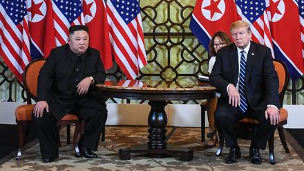 2019 trafen sich Trump und Kim Jong-Un in Vietnam
