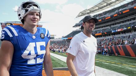 Maximilian Mang durfte in der Saisonvorbereitung schon ein bisschen NFL-Luft schnuppern, jetzt will er es über die Practice Squad in den Kader schaffen.