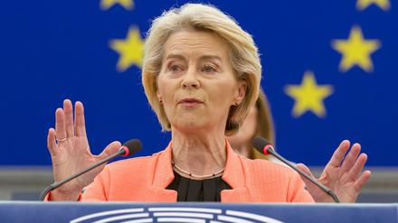 Die Präsidentin der Europäischen Kommission: Ursula von der Leyen