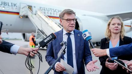 Außenminister Johann Wadephul nimmt an der Konferenz zur Zweistaatenlösung im Nahen Osten vor der Generaldebatte der UN-Vollversammlung teil.