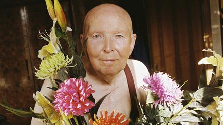 Der queere Senior Richard Grammel wurde von Joseph Wolfgang Ohlert porträtiert. Zu sehen in der Ausstellung „The line between us“ in der Galerie Nord.