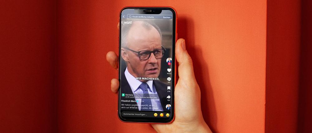 Selbst der Kanzler verwendet TikTok