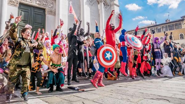 Comicfestival in Lucca/Italien
Foto: Lucca Comics and Games