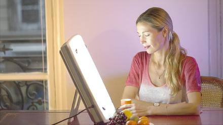 Gegen eine Winterdepression soll künstliches Licht helfen können (Symbolbild).