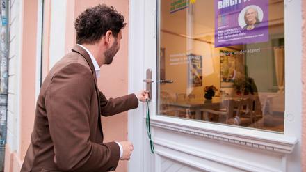Banaszak hat nun ein Regionalbüro in Brandenburg an der Havel eröffnet. (Archivbild)