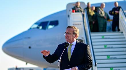 Aus Seattle über Island direkt nach Berlin – die P8-A Poseidon des US-Flugzeugherstellers Boeing.