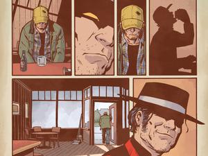 Eine Szene aus der Graphic Novel „Greendale“.