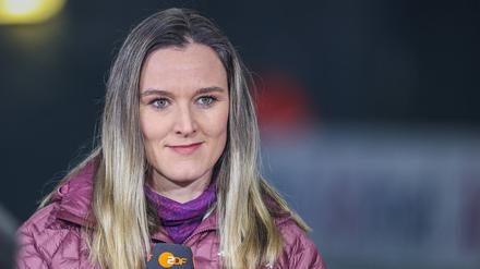 Denise Herrmann-Wick ist seit 2024 Biathlon-Expertin des ZDF.