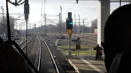 Eröffnung Dresdner Bahn Sonderzug