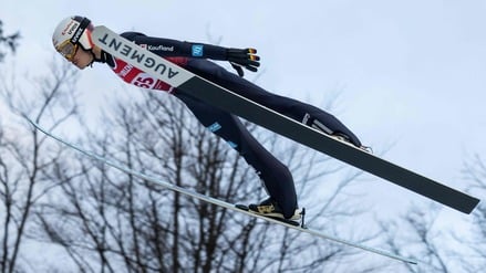 Philipp Raimund legt zurzeit weite Sprünge in Serie hin.