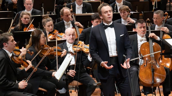 Traumgast. Tenor Benjamin Bernheim beim Silvesterkonzert.